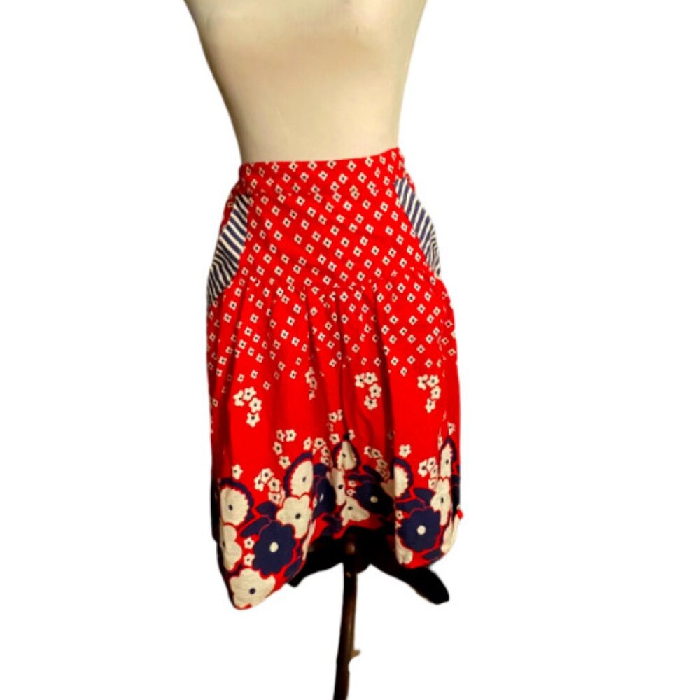 Retro 50s style poodle apron skirt Size 10
